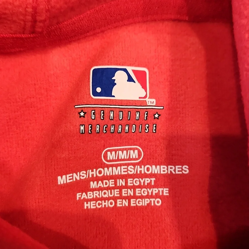 EUC Genuine Merchandise Washington Nationals Men's sz M Sweatshirt w/hoodie - Picture 6 of 8